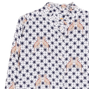 Vilagallo Leopard and Star Print Shirt